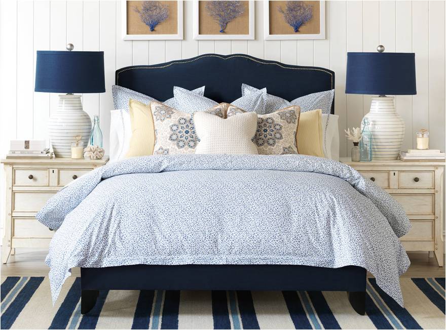 Blue and Navy Bedding Blue Rooms www.PattersonDecoratingGroup.com/blog