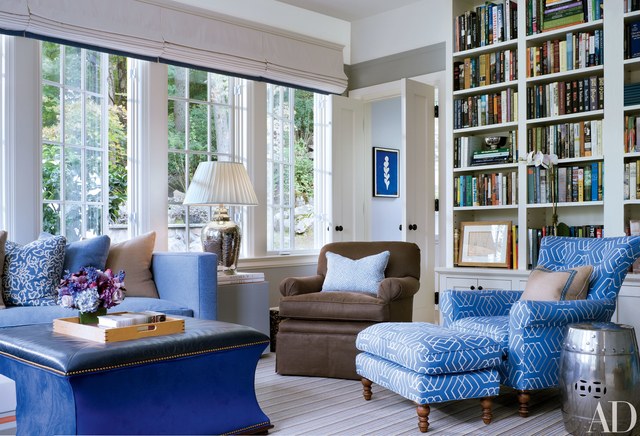 Beautiful Blue Living Room blue rooms www.pattersondecoratinggroup.com/blog