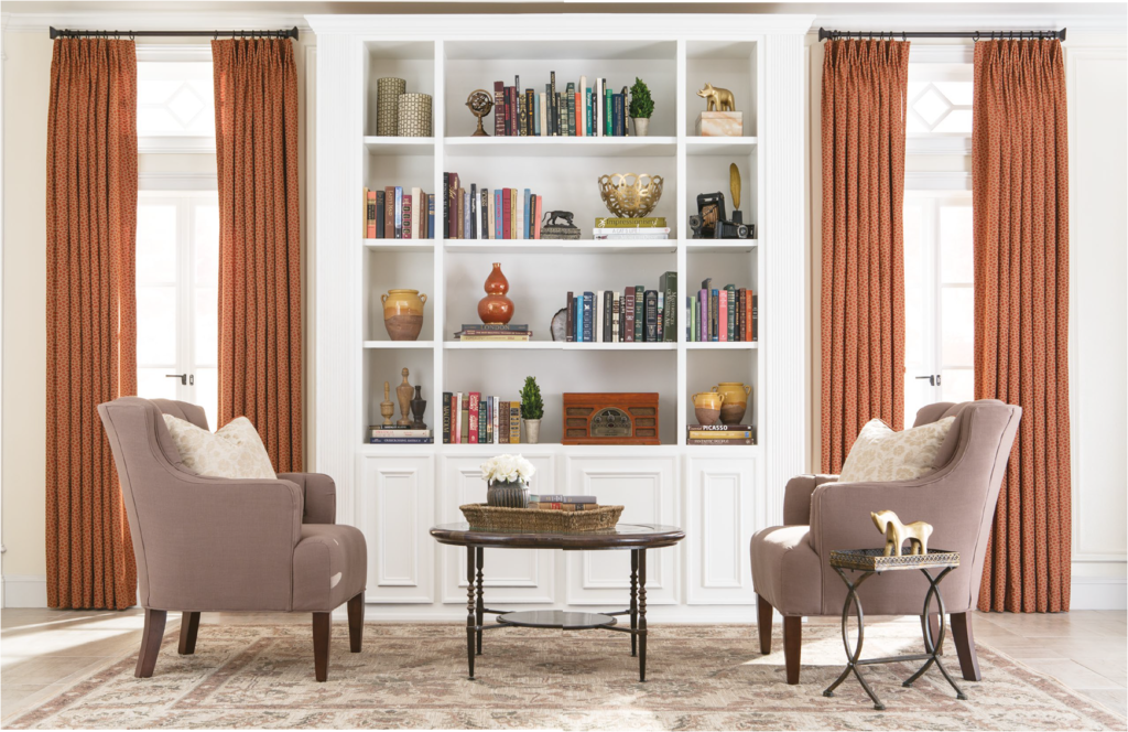 Bold animal print drapes complement both traditional or modern interiors www.PattersonDecoratingGroup.com/blog