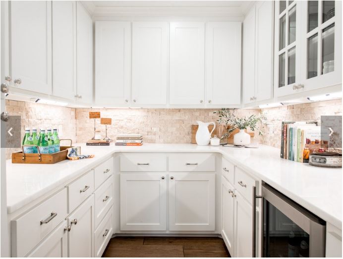 Fixer Upper Butlers Pantry is every entertainer’s dream in the Big Country House www.PattersonDecoratingGroup.com/blog