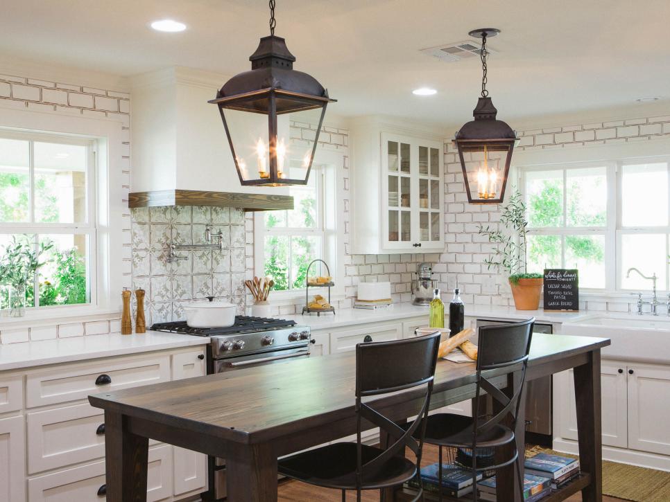 Fixer Upper Kitchens - Season 4 - Patterson Decorating Group & Drapes